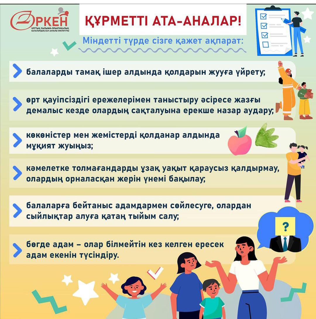 Ата-аналарға кеңес.Советы родителям