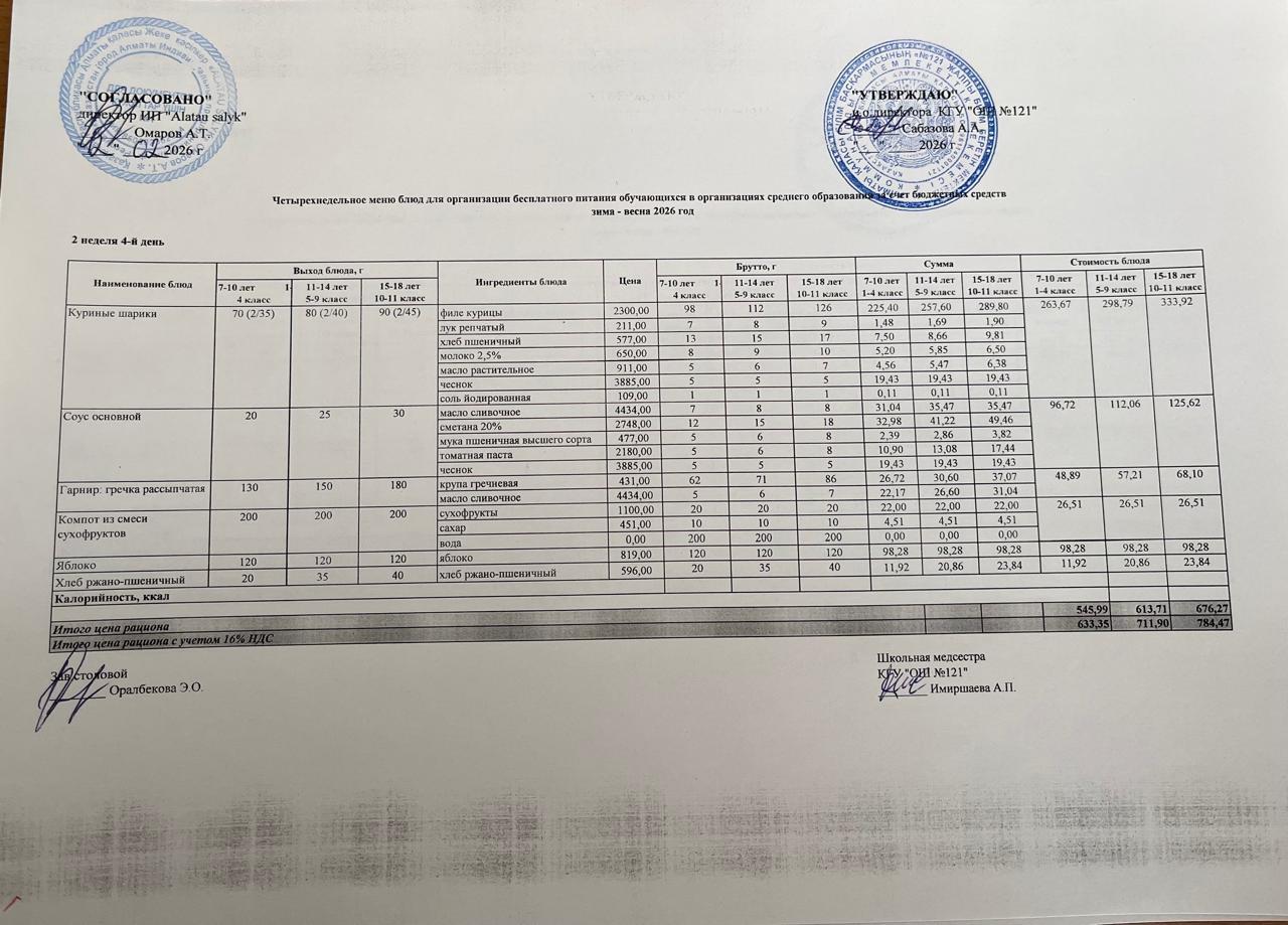 МЕНЮ 12.02.2026