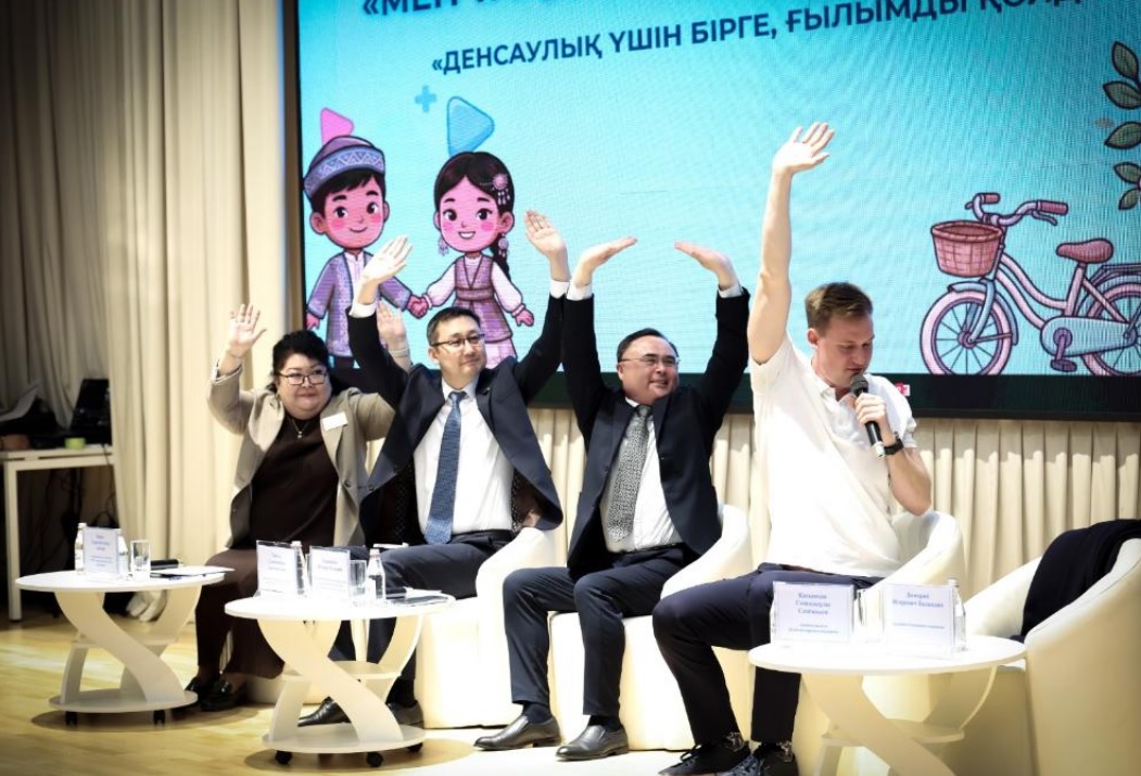 В школах страны прошел общереспубликанский открытый урок здоровья «Мен таңдаған жол»