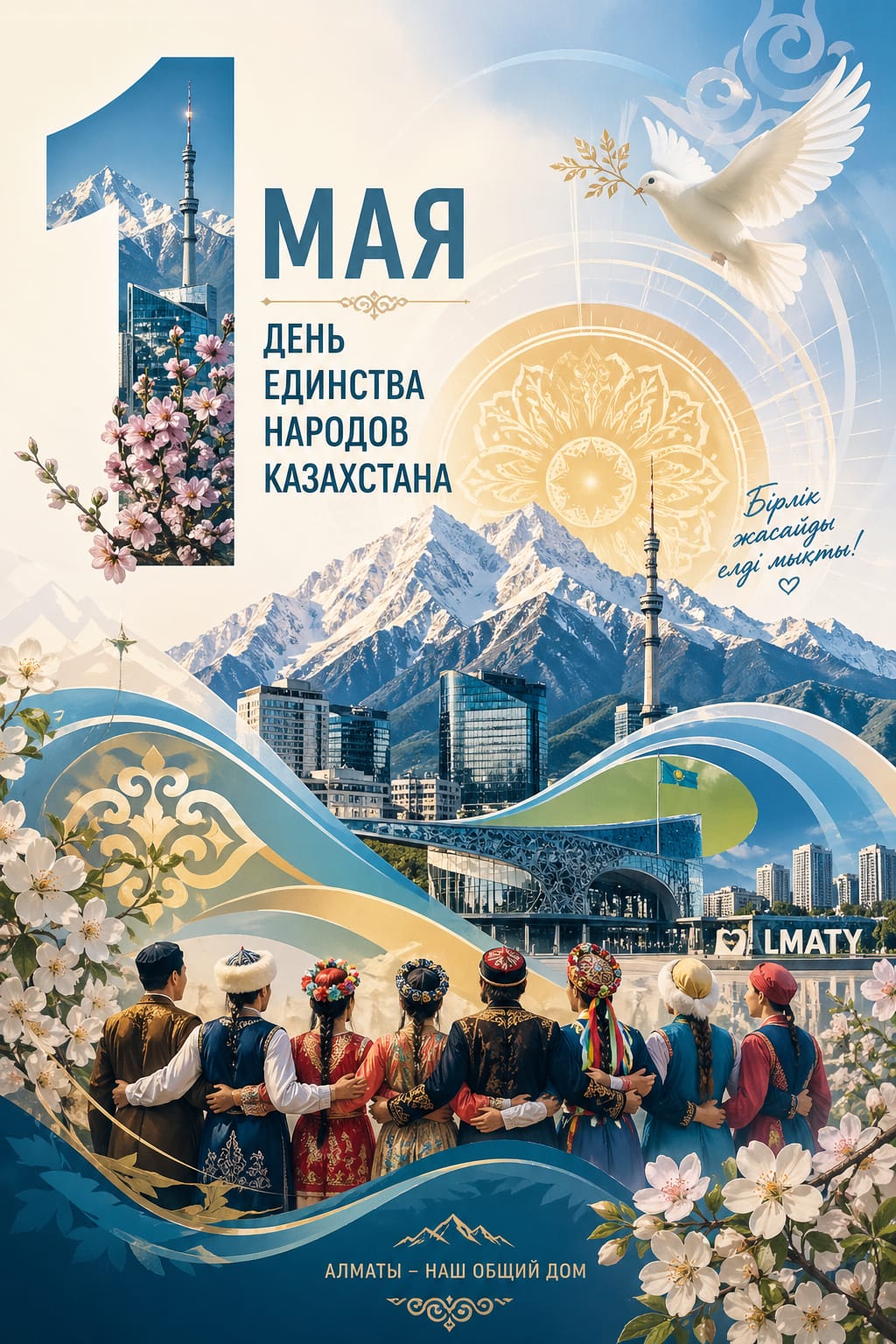 С Днём единства народа Казахстана! 🤝